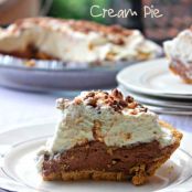 Chocolate Toffee Pie