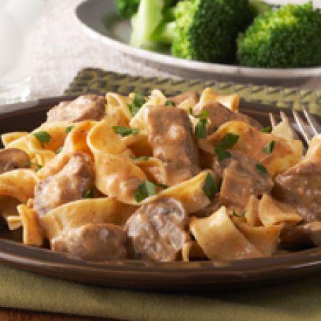 Slow-Cooker Beef Stroganoff