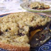 Easy - Stove Top Sour Milk Blueberry Cake