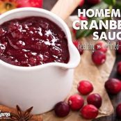 Healthy Cranberry Sauce Recipe