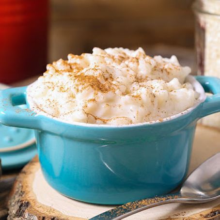 2-Ingredient Creamy Vanilla Rice Pudding
