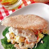 PITAS RELLENAS DE ESPINACAS Y CANGREJO