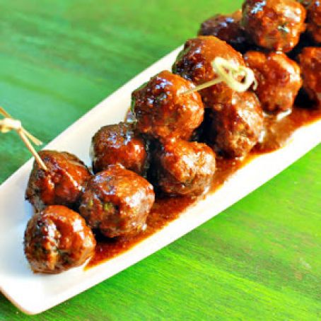 Easy Root Beer BBQ Meatballs