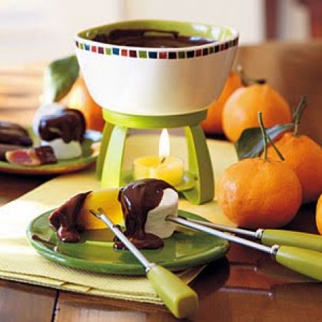 Chocolate Chipotle Fondue