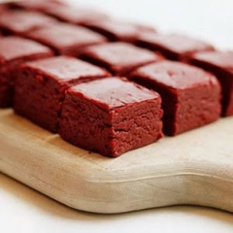 Red Velvet Fudge