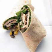 Chicken, Mushroom, and Goat-Cheese Burritos