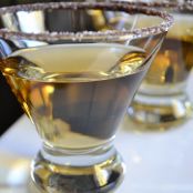 Chocolate Covered Pretzel Martini