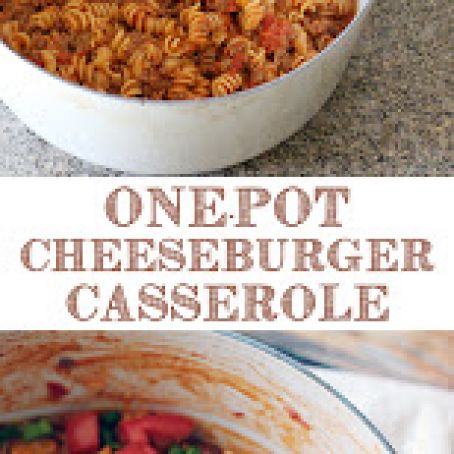 One-Pot Cheeseburger Casserole