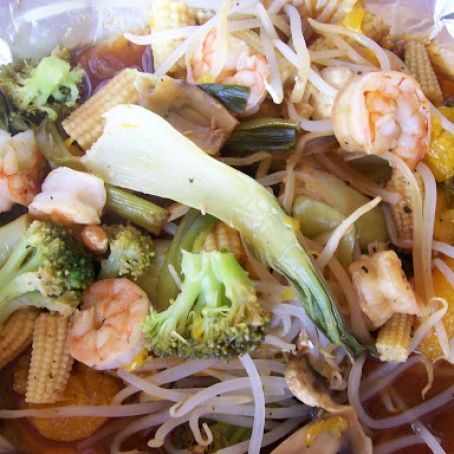 Shelly's Chinese Shrimp Packet