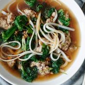 Spicy Pork & Mustard Green Soup