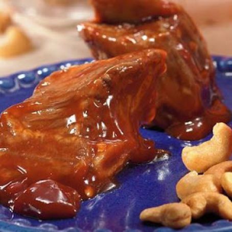 Slow-Cooked Hot-and-Spicy Riblets