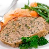 Turkey Meat Loaf with Walnuts and Sage