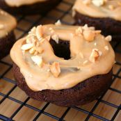 HCG Diet (P3/4) Almond Flour Chocolate Peanut Butter Donuts