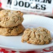 Coconut Chow Mein Butterscotch Cookies