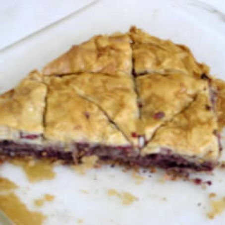 Cranberry Baklava