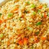 Fried Rice with Peas and Carrots