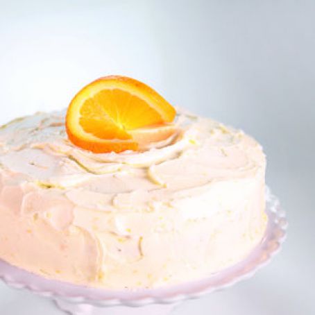 Carla Hall's Triple Orange Cake