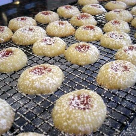 Strawberry Thumbprints