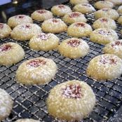 Strawberry Thumbprints