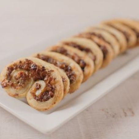 Sausage Parmesan Palmiers