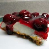 Unbaked Cherry Cheesecake