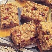 Chewey Fruit and Oatmeal Bars