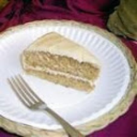 Spice Cake with Caramel Frosting