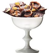 Dark Chocolate Pretzel Bark