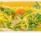 Spring Chicken and Vegetable Soup