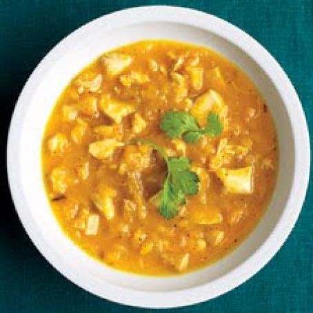 Roasted Chicken and Butternut Soup