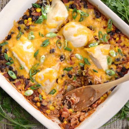 Salsa Chicken Casserole 