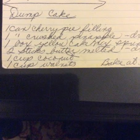 Dump Cake