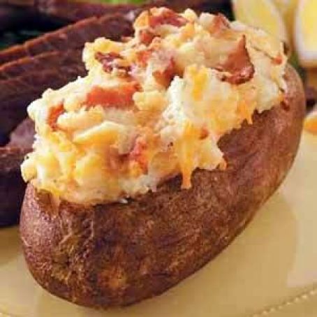 Potatoes - Twice-Baked with bacon