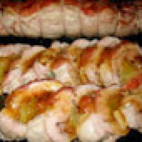 Pork Tenderloin Stuffed with Prosciutto and Pears