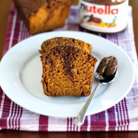 Pumpkin Nutella Bread