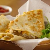Chicken-Chile Quesadillas