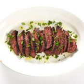 St. Anselm's Garlic Steak
