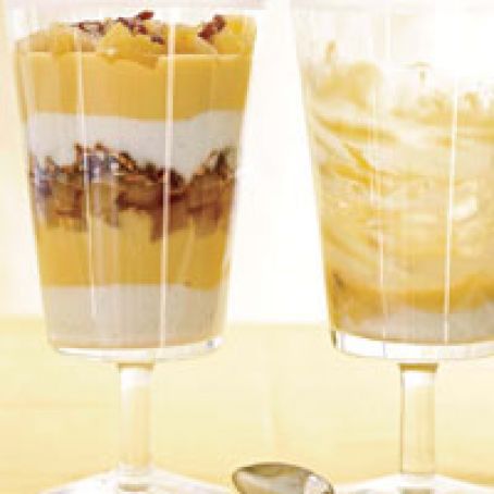 Passion Fruit and Coconut Cream Parfaits