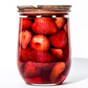 Quick-Pickled Strawberries