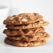 Giant White-Chocolate Pecan Cookies