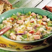 German Sausage and Cabbage Soup