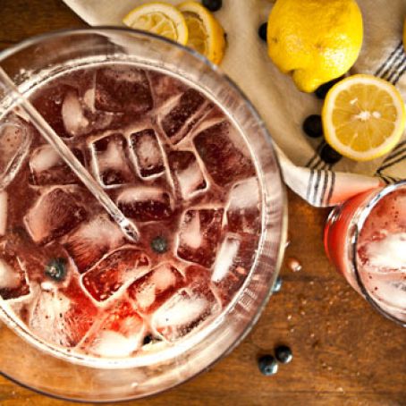 Rosé, Bourbon, and Blue