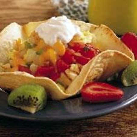 Country Eggs in Tortilla Cups