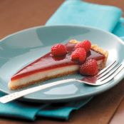 Raspberry Custard Tart