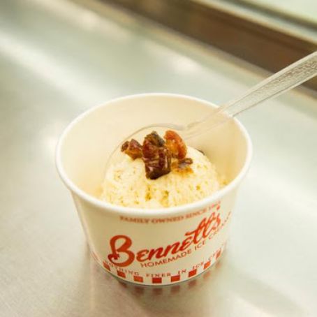 Bacon Bourbon Ice Cream