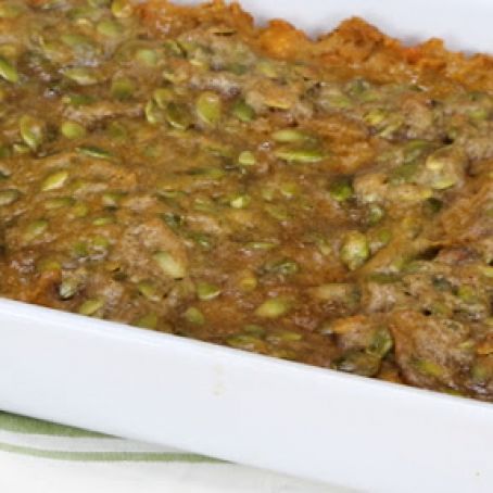 Maple Syrup-Glazed Sweet Potato Casserole