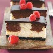 Chocolate Raspberry Cheesecake