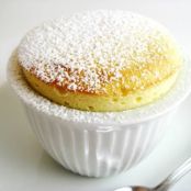 Grand Marnier Souffle with Creme Anglaise-Julia