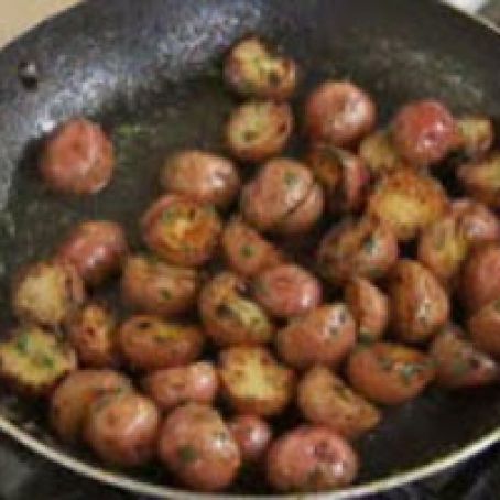 Potatoes - Braised Red Potatoes w/Lemon and Chives