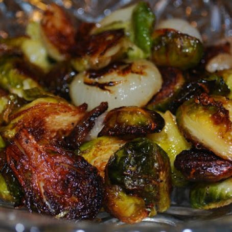 Oven-Roasted Brussels Sprouts